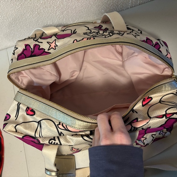 Coach Vintage Kyra Poppy Floral Weekender Travel Bag - Picture 4 of 8